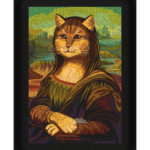 Кошка Мона Лиза
